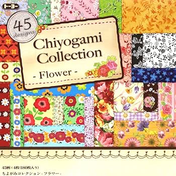Amazon | トーヨー 折り紙 ちよがみコレクション フラワー 15cm